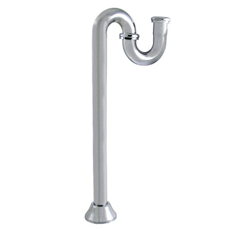 Kingston Brass 114Inch Brass STrap, 18 Gauge, Polished Chrome ST14191